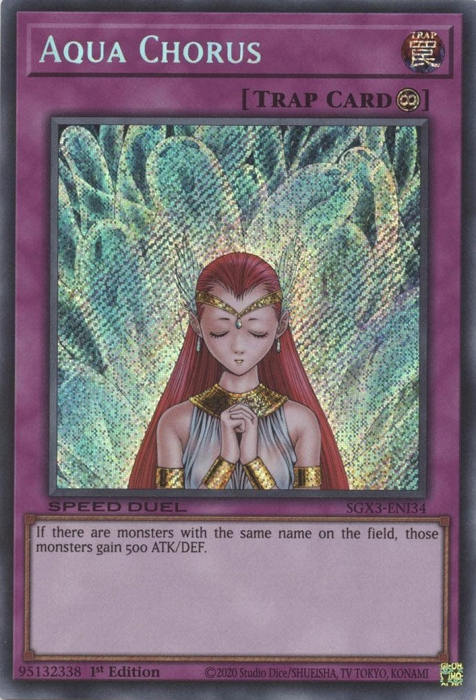 Aqua Chorus [SGX3-ENI34] Secret Rare – Le Somerset