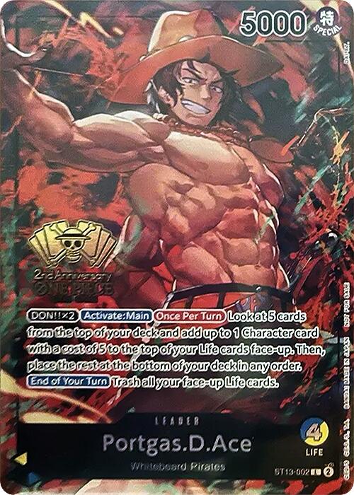 Portgas.D.Ace (2nd Anniversary Tournament) [One Piece Promotion Cards] – Le  Somerset