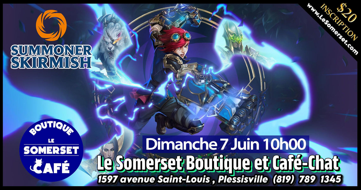 INSCRIPTION - RIFTBOUND LEAGUE OF LEGENDS - TOURNOI SKIRMISH