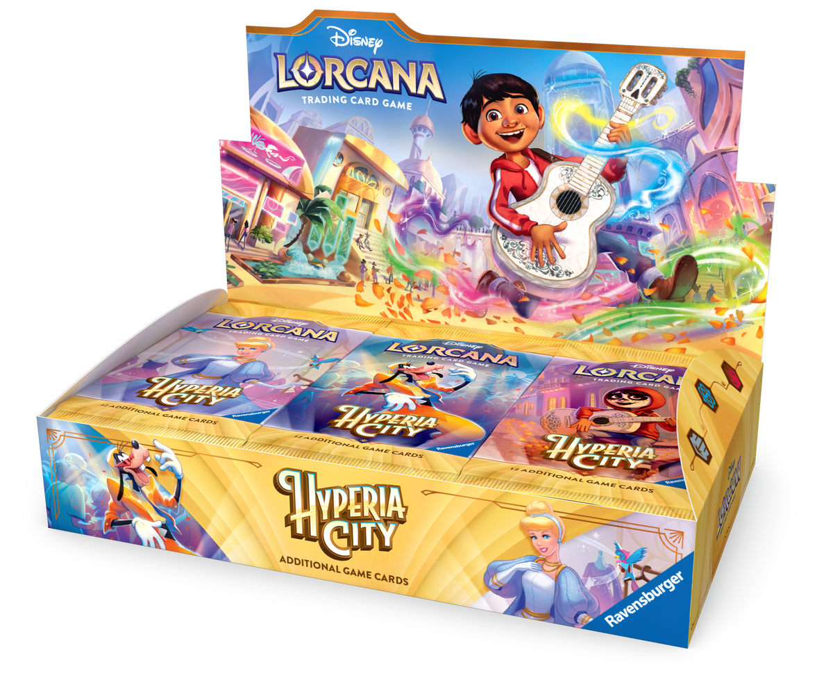 LORCANA - HYPERIA CITY - BOOSTER BOX DISPLAY - ENGLISH
