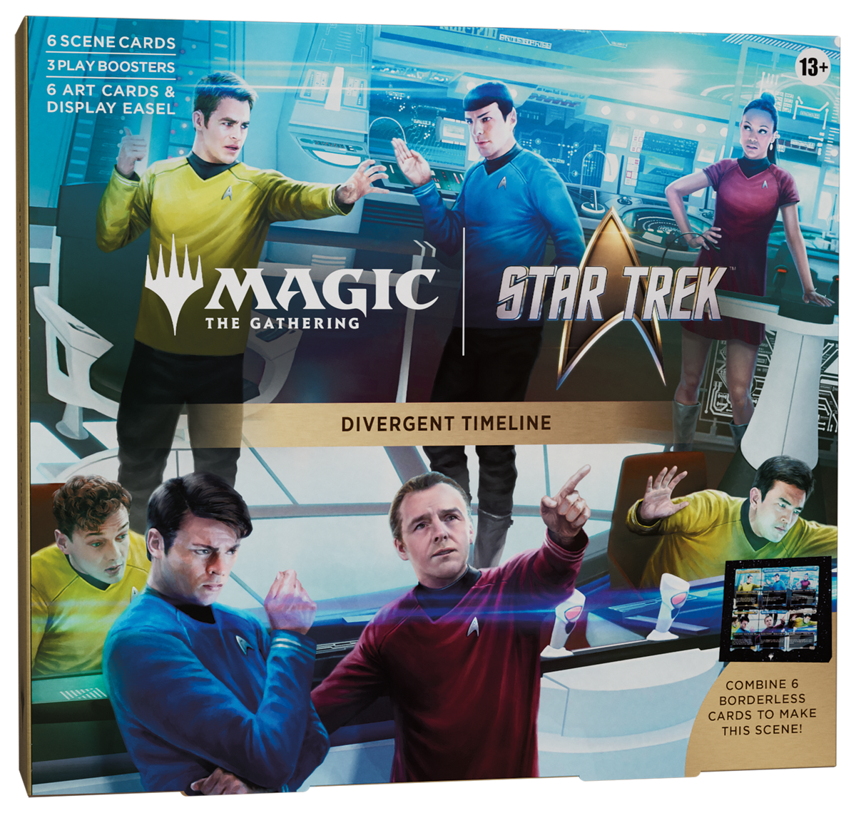 MAGIC THE GATHERING - STAR TREK - 2 SCENE BOX BUNDLE