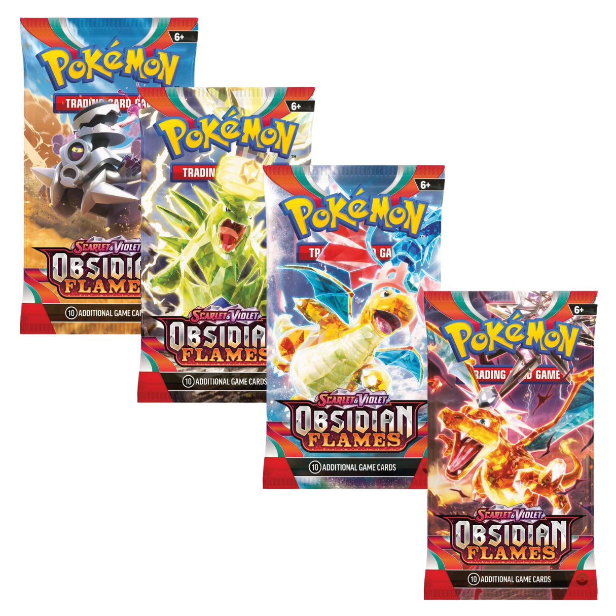 POKÉMON - OBSIDIAN FLAMES - BOOSTER PACK - SCARLET & VIOLET - SV3