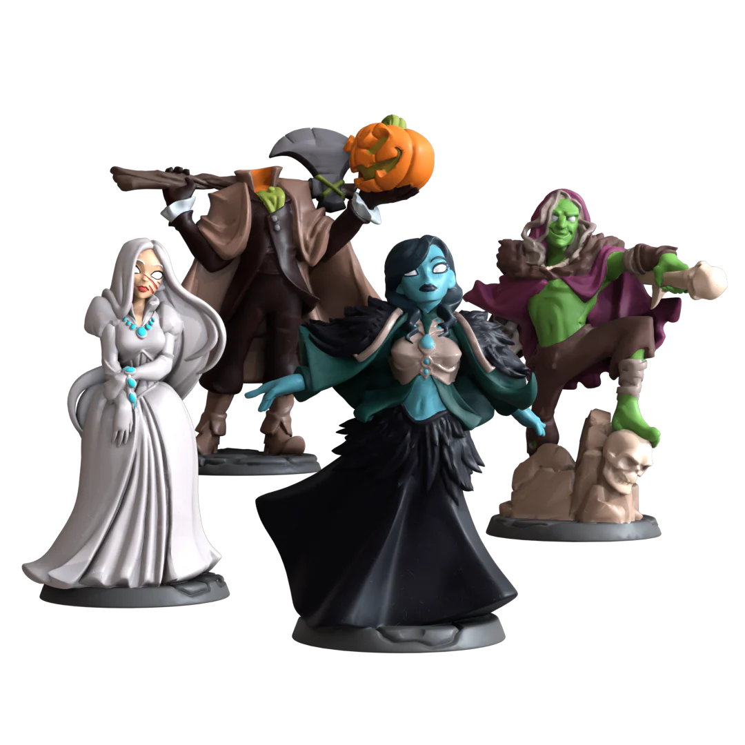DICE THRONE - PAINTED SCULPS - OUTCAST HEROES