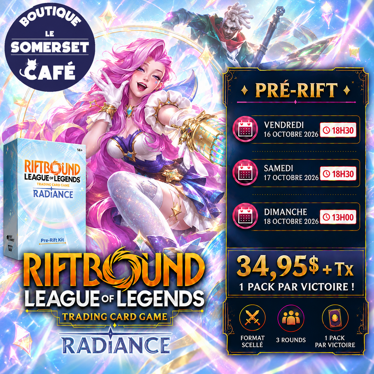TOURNOI - RIFTBOUND LEAGUE OF LEGENDS - PRERIFT