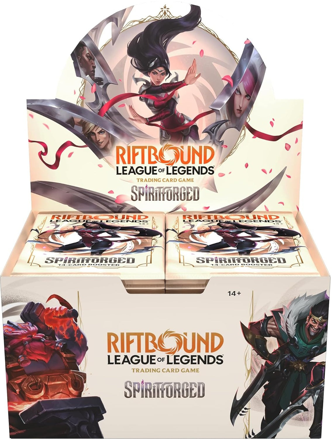 RIFTBOUND : LEAGUE OF LEGENDS - SPIRITFORGED - BOOSTER BOX DISPLAY