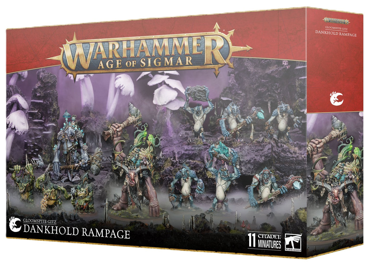 WARHAMMER - AGE of SIGMAR - GLOOMSPITE GITZ: DANKHOLD RAMPAGE - BATTLEFORCE