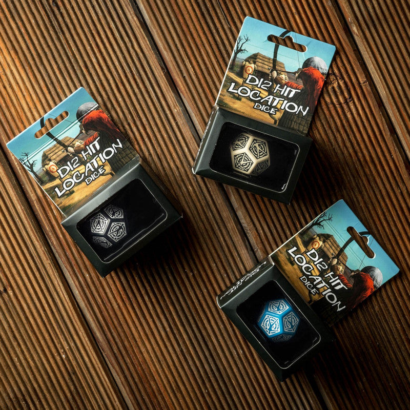 DÉS SPÉCIALISÉS - D12 - HIT LOCATION - Q WORKSHOP