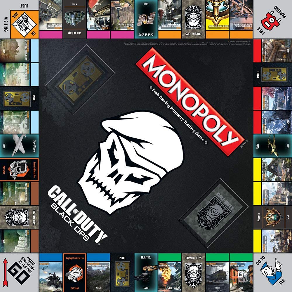 JEU DE SOCIÉTÉ - MONOPOLY - CALL OF DUTY BLACK OPS - ANGLAIS