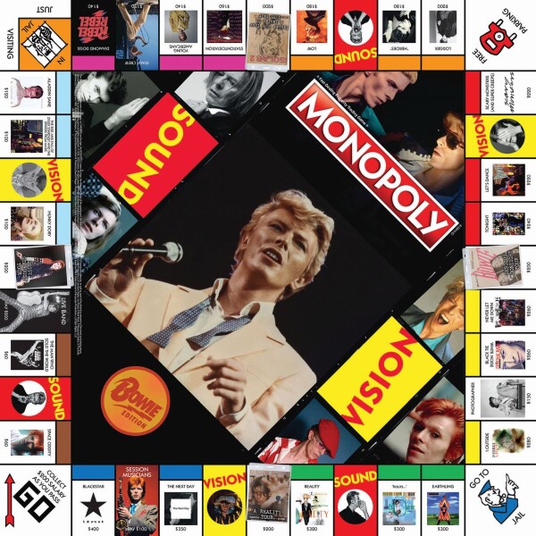 JEU DE SOCIÉTÉ - MONOPOLY - DAVID BOWIE EDITION - VERSION ANGLAISE