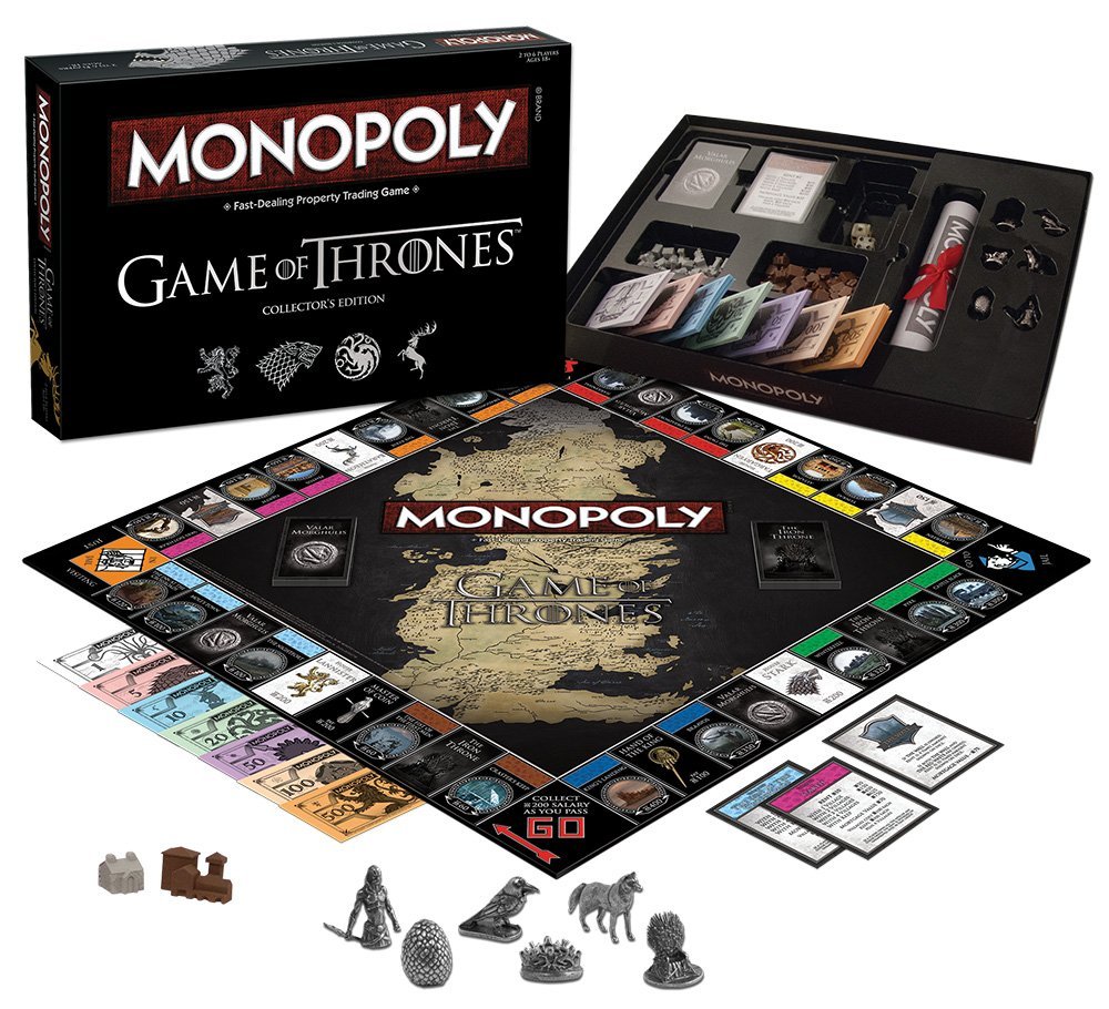 JEU DE SOCIÉTÉ - MONOPOLY - GAME OF THRONES COLLECTOR'S EDITION - VERSION ANGLAISE
