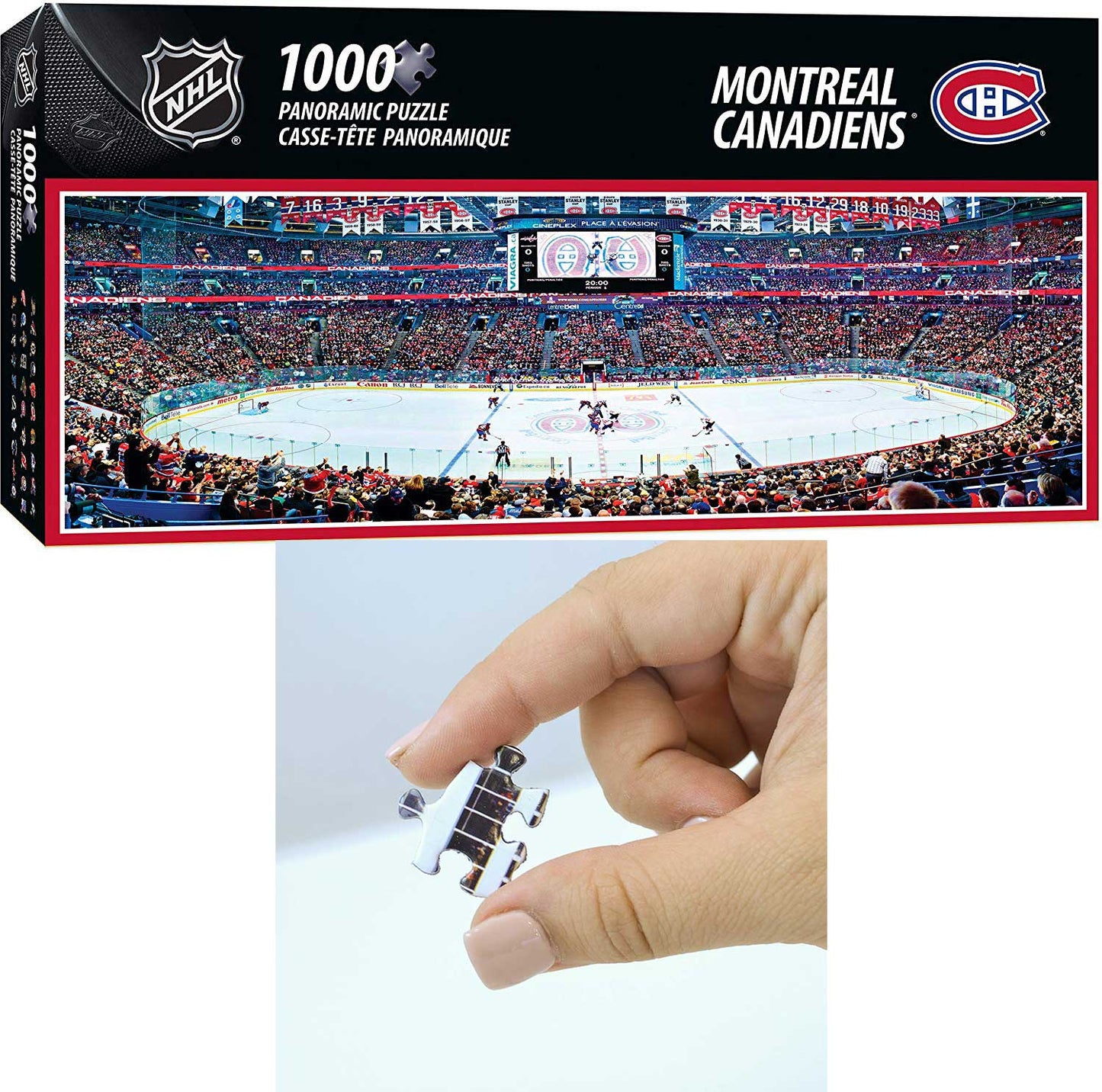 JEUX - CASSE-TÊTE - NHL MONTREAL CANADIENS 1000 PIÈCES PARONAMIQUE