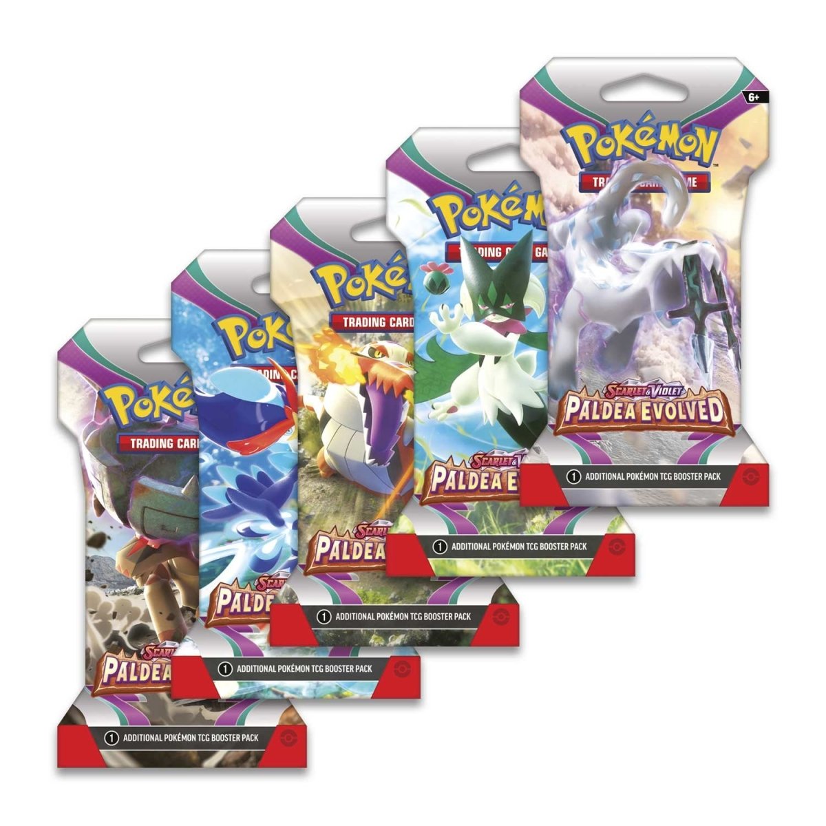 POKÉMON - PALDEA EVOLVED - SLEEVED BOOSTER PACK - SCARLET & VIOLET - SV2