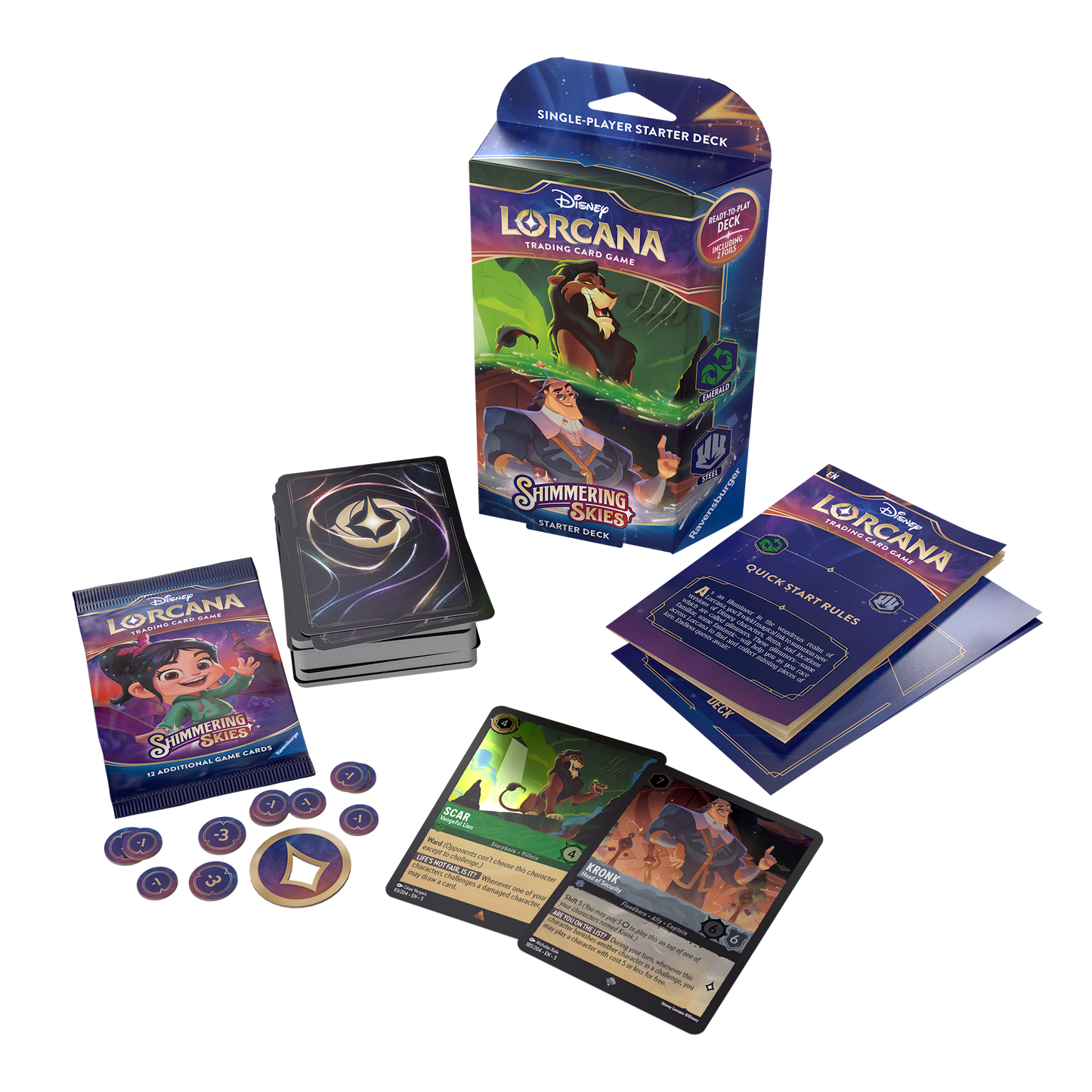 LORCANA - SHIMMERING SKIES - STARTER DECK - ENG