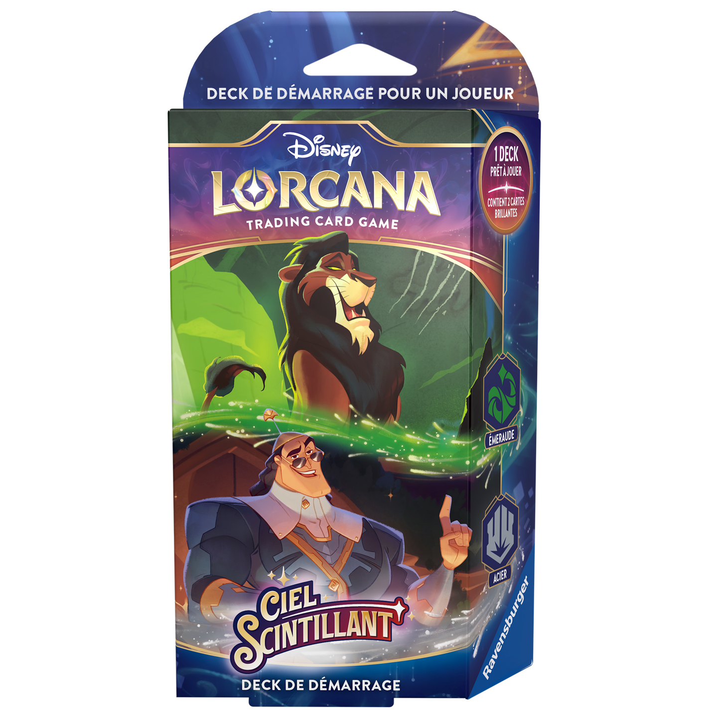 LORCANA - SHIMMERING SKIES - STARTER DECK - FR - CIEL SCINTILLANT