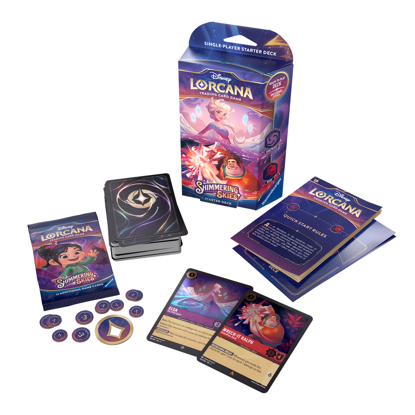 LORCANA - SHIMMERING SKIES - STARTER DECK - ENG