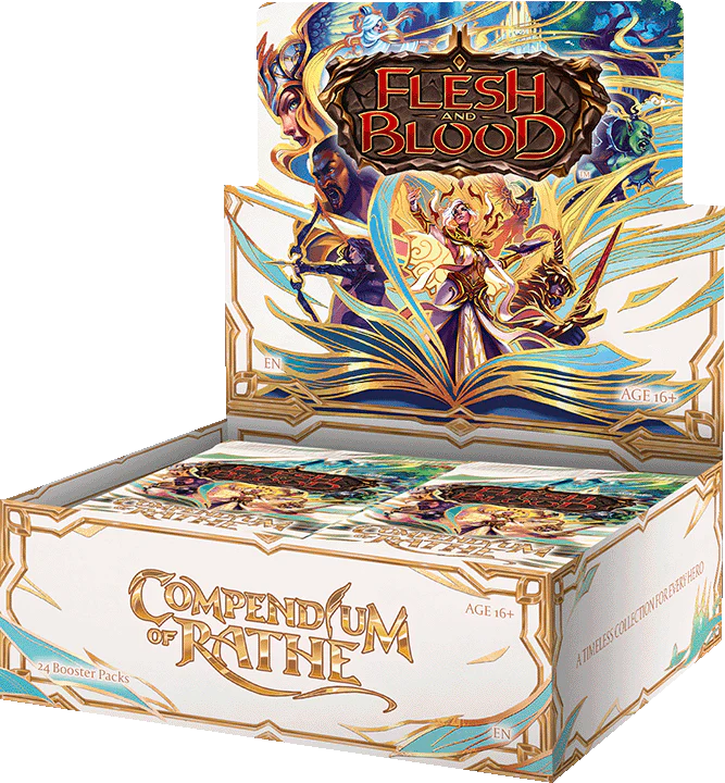 FLESH AND BLOOD - COMPENDIUM OF RATHE - 1 CASE - 4 DISPLAY BOOSTER BOX