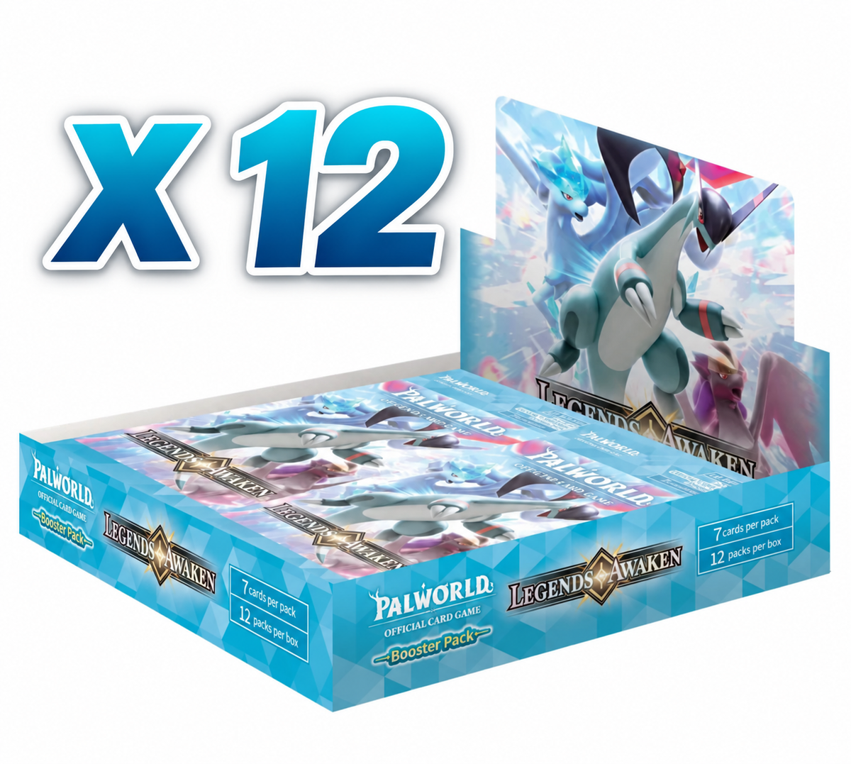 PALWORLD - LEGENDS AWAKEN - BOOSTER BOX CASE - ENGLISH