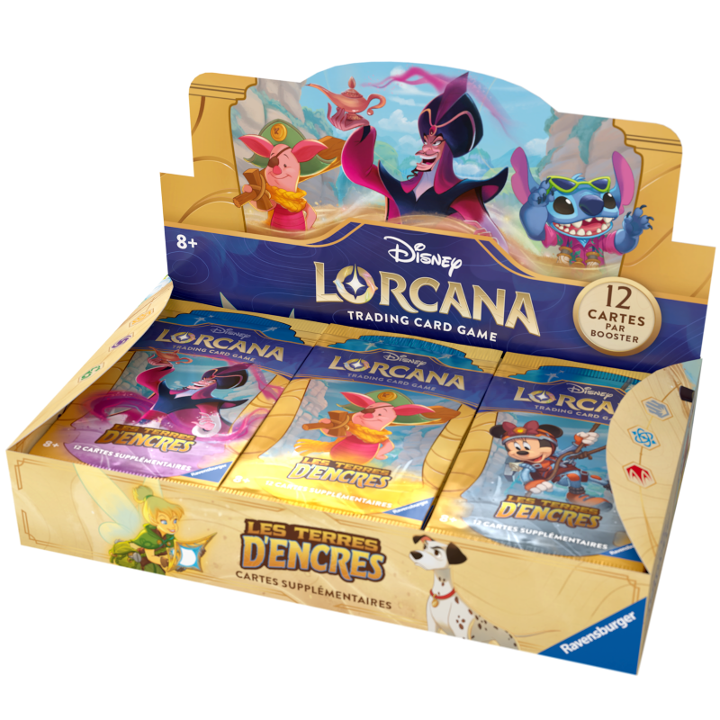 LORCANA - LES TERRES D'ENCRE - BOOSTER BOX - 24 PAQUETS - FR