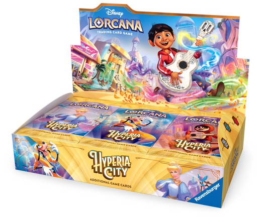 LORCANA - HYPERIA CITY - BOOSTER BOX DISPLAY - ENGLISH