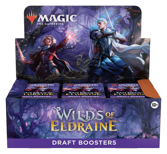 MAGIC THE GATHERING - WILDS OF ELDRAINE - DRAFT BOOSTER BOX - ENGLISH