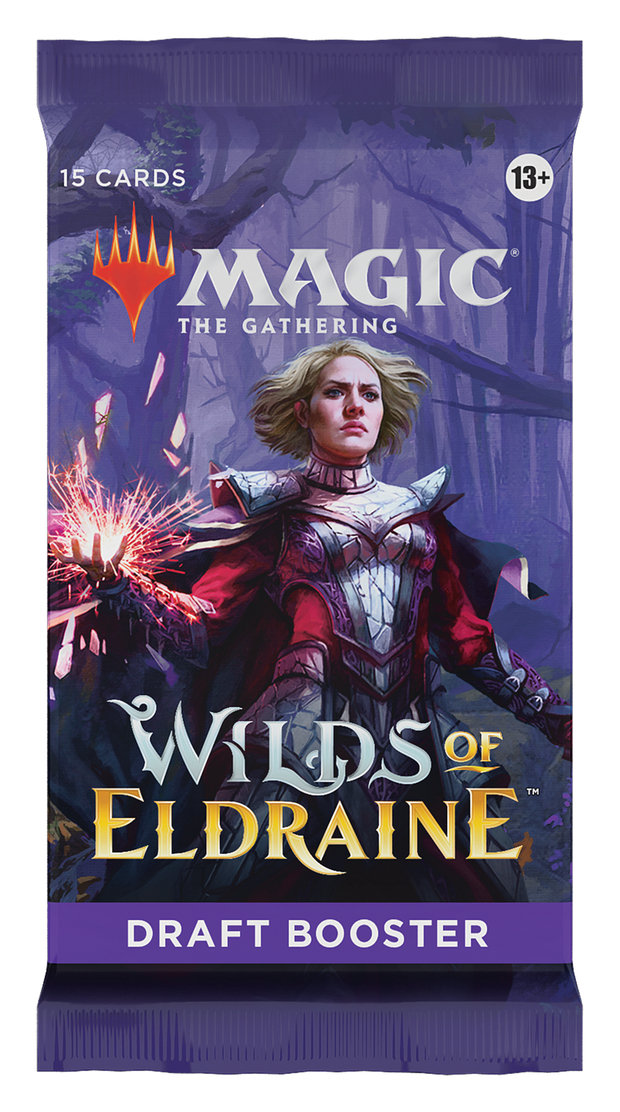 MAGIC THE GATHERING - WILDS OF ELDRAINE - DRAFT BOOSTER PACK - ENGLISH