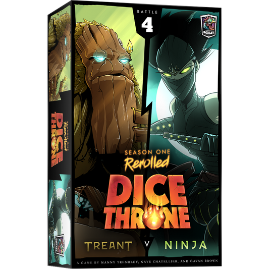 DICE THRONE - TREANT VS NINJA - 2 HERO PACK - SAISON 1 - FR