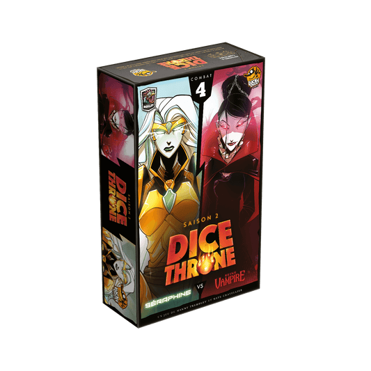 DICE THRONE - SÉRAPHINE VS REINE VAMPIRE - 2 HERO PACK - SAISON 2 - FR