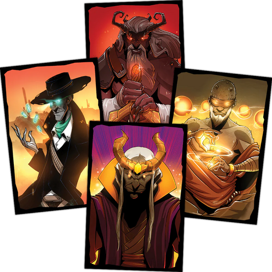 DICE THRONE - ADVENTURES - BOSS DECK SLEEVES