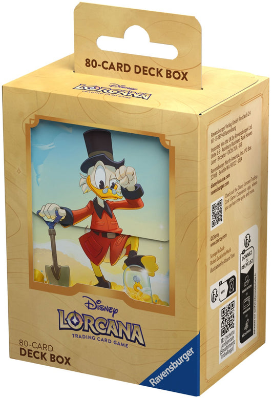 LORCANA - INTO THE INKLANDS - DECK BOX - SCROOGE McDUCK
