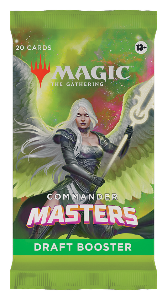 MAGIC THE GATHERING - COMMANDER MASTERS - DRAFT BOOSTER PACK - ENGLISH