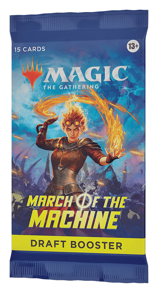 MAGIC THE GATHERING - MARCH OF THE MACHINE - DRAFT BOOSTER PACK - ENGLISH