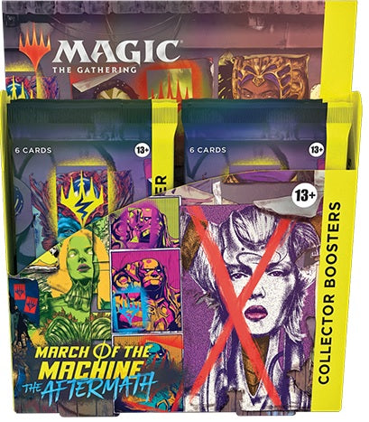 MAGIC THE GATHERING - MARCH OF THE MACHINE AFTERMATH - COLLECTOR BOOSTER BOX - ENGLISH