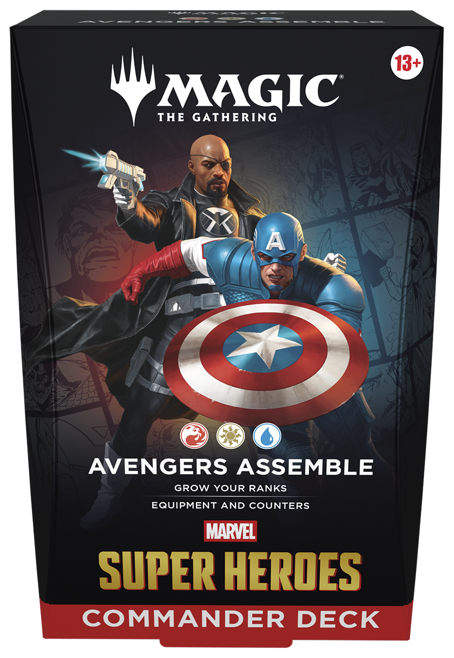 MAGIC THE GATHERING - MARVEL SUPER HEROES - COMMANDER DECK SET