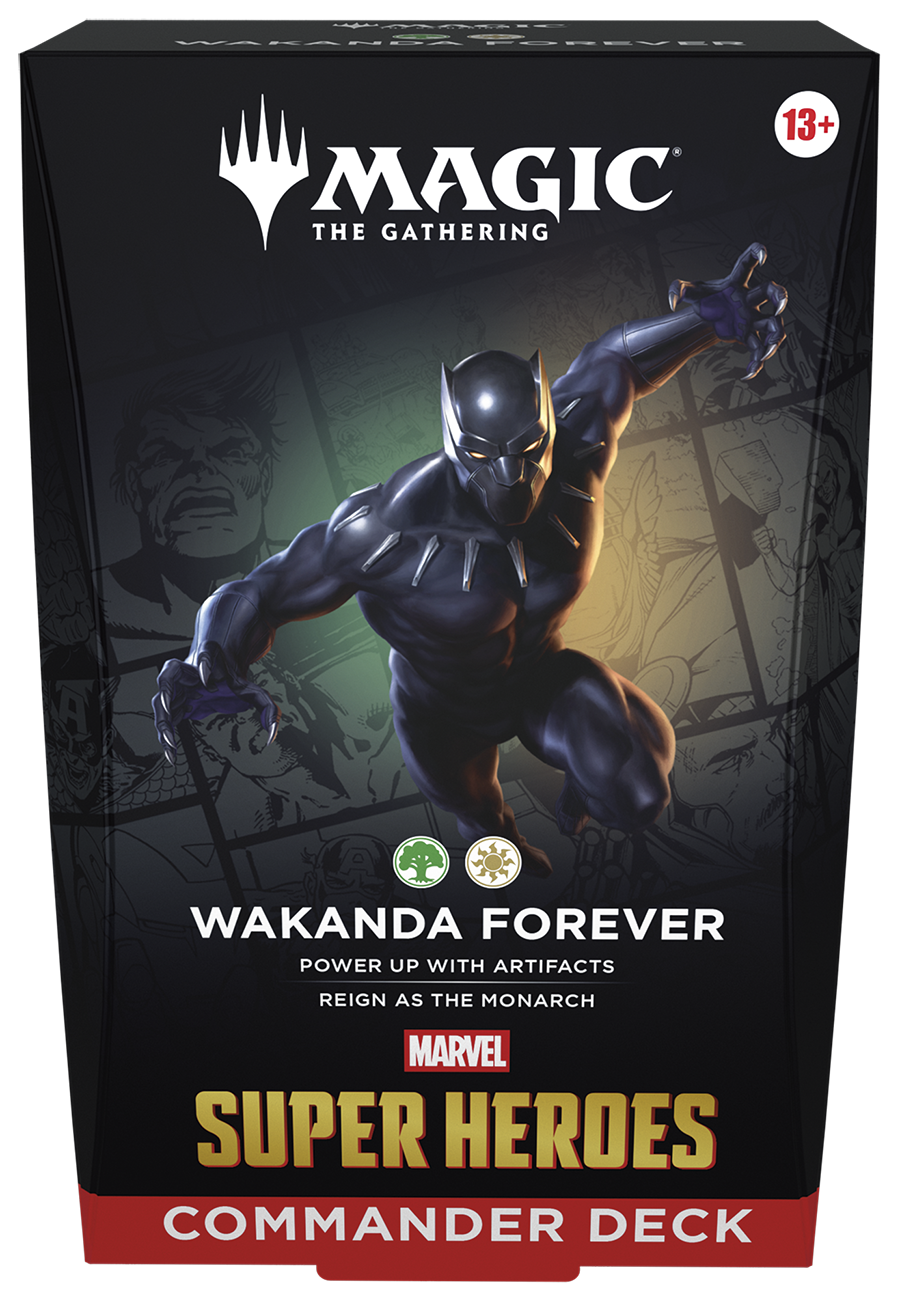 MAGIC THE GATHERING - MARVEL SUPER HEROES - COMMANDER DECK SET