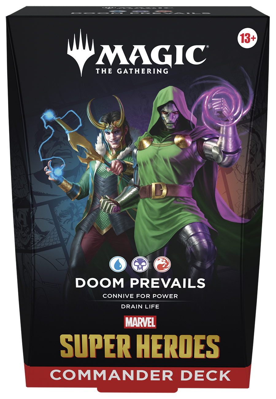 MAGIC THE GATHERING - MARVEL SUPER HEROES - COMMANDER DECK SET