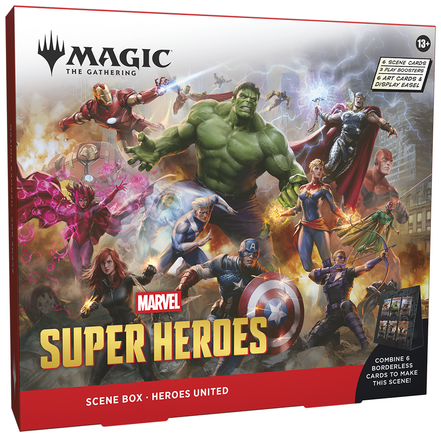 MAGIC THE GATHERING - MARVEL SUPER HEROES - SCENE BOX