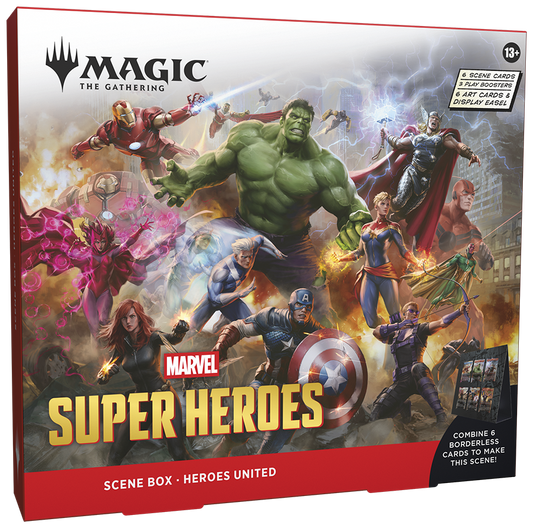 MAGIC THE GATHERING - MARVEL SUPER HEROES - SCENE BOX