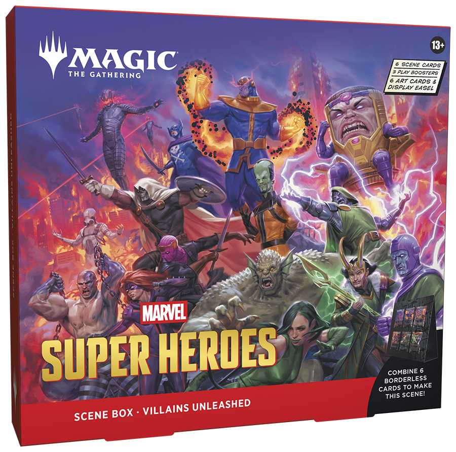 MAGIC THE GATHERING - MARVEL SUPER HEROES - SCENE BOX