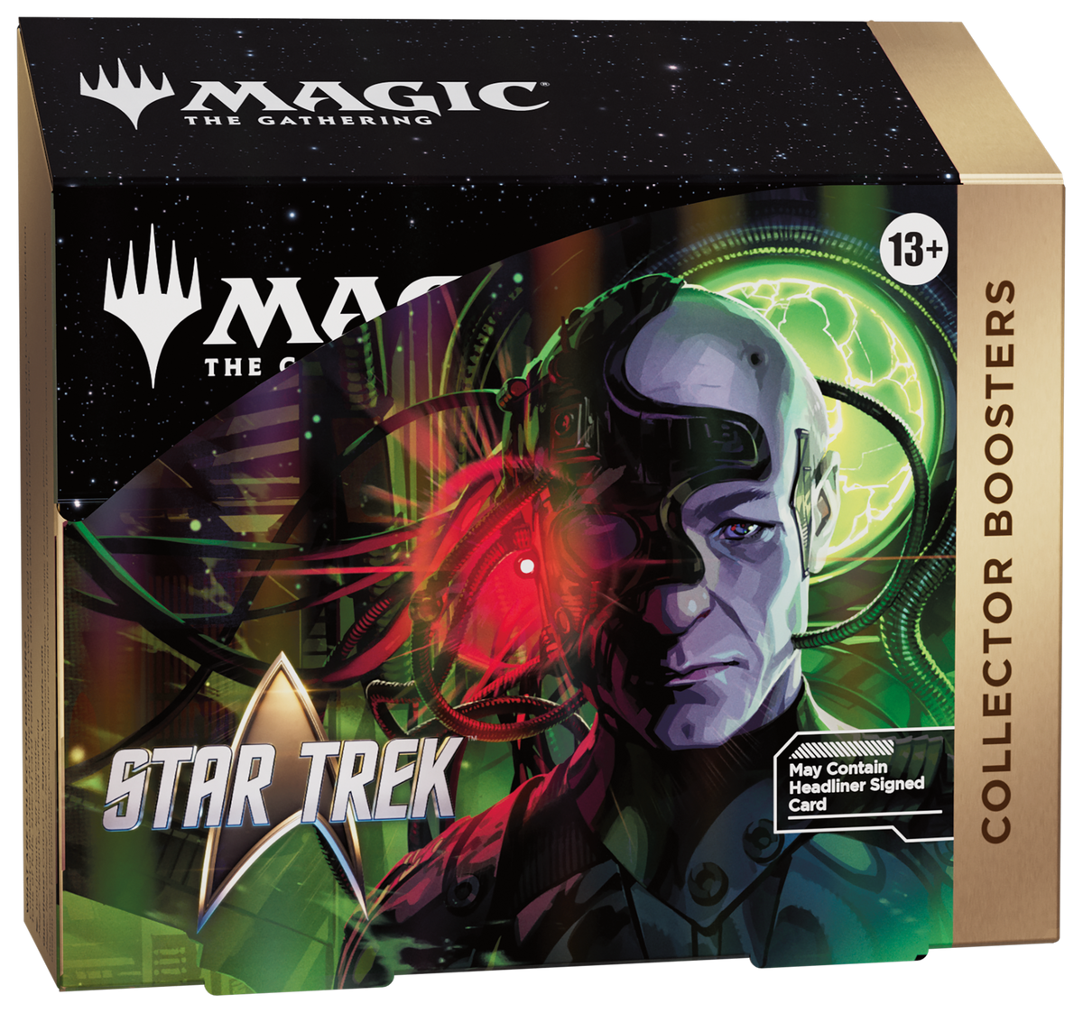 MAGIC THE GATHERING - STAR TREK - COLLECTOR BOOSTER BOX DISPLAY