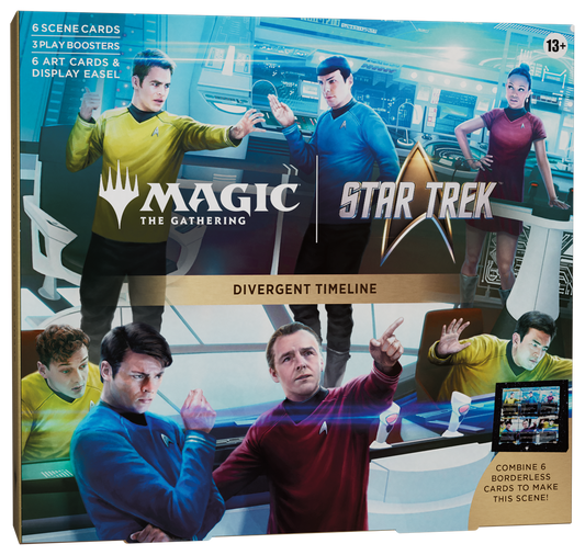 MAGIC THE GATHERING - STAR TREK - 2 SCENE BOX BUNDLE