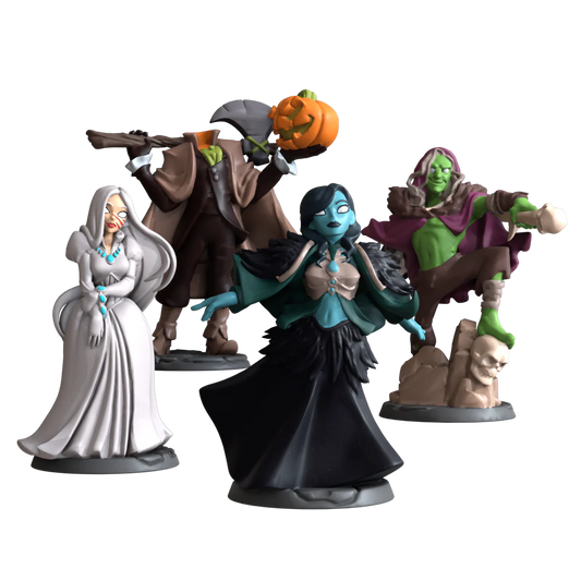 DICE THRONE - PAINTED SCULPS - OUTCAST HEROES