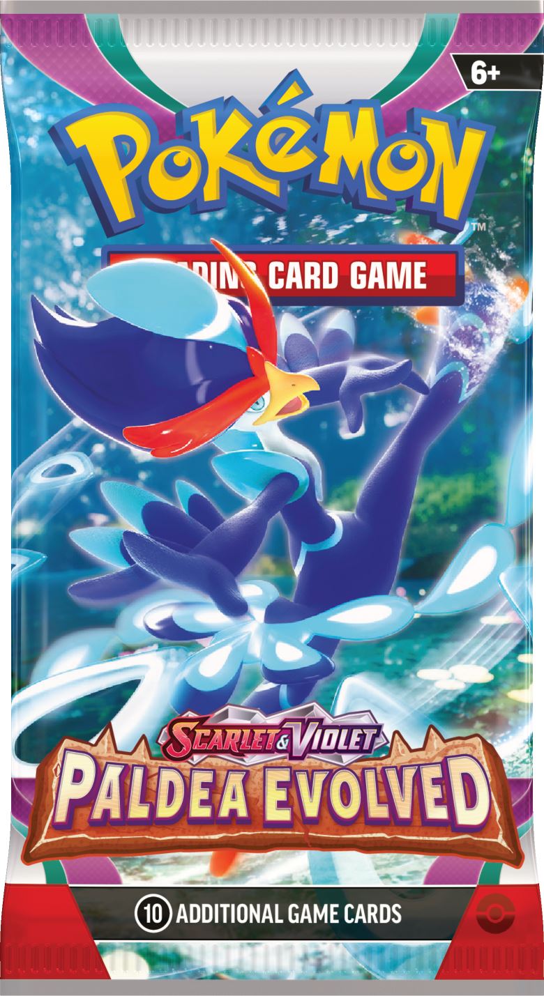 POKMON - PALDEA EVOLVED - BOOSTER PACK - SCARLET & VIOLET - SV2 POKMON - PALDEA EVOLVED - BOOSTER PACK - SCARLET & VIOLET - SV2