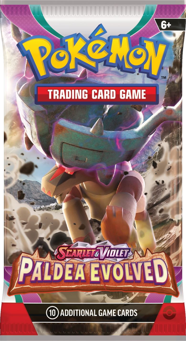sv2 booster box POKÉMON - PALDEA EVOLVED - BOOSTER PACK - SCARLET & VIOLET