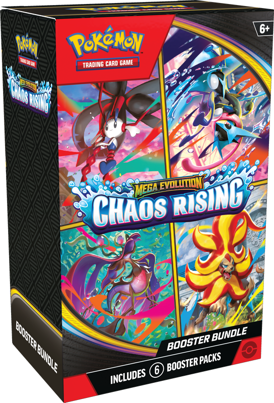 POKÉMON - MEGA EVOLUTION - CHAOS RISING - BOOSTER BUNDLE