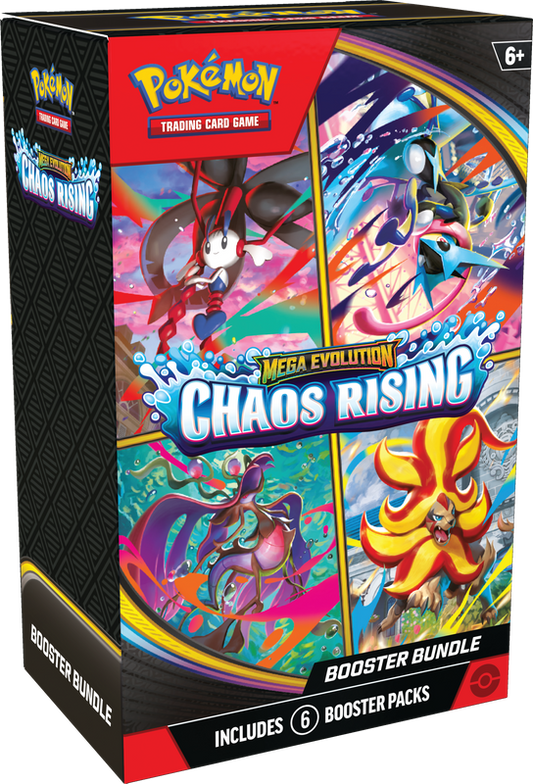 POKÉMON - MEGA EVOLUTION - CHAOS RISING - BOOSTER BUNDLE