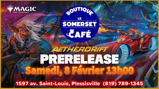 TOURNOI MTG : PRERELEASE AETHERDRIFT - 8 FÉVRIER 13h00