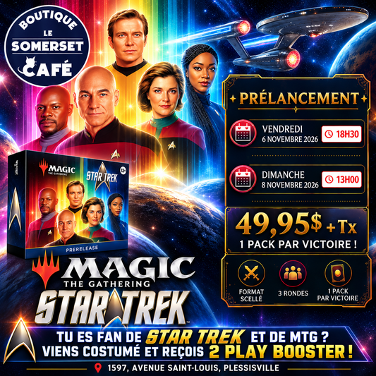 MTG - ÉVÉNEMENT PRERELEASE - STAR TREK