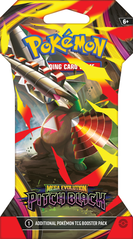 POKÉMON - MEGA EVOLUTION - PITCH BLACK - SLEEVED BOOSTER