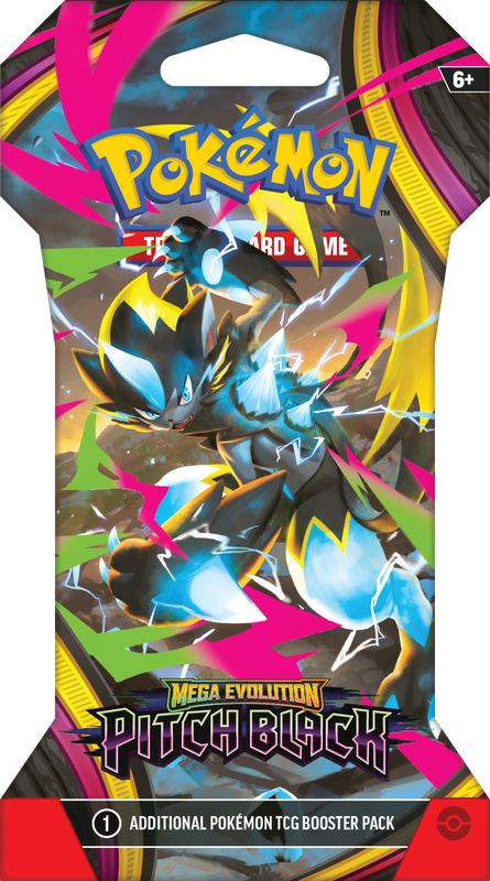POKÉMON - MEGA EVOLUTION - PITCH BLACK - SLEEVED BOOSTER