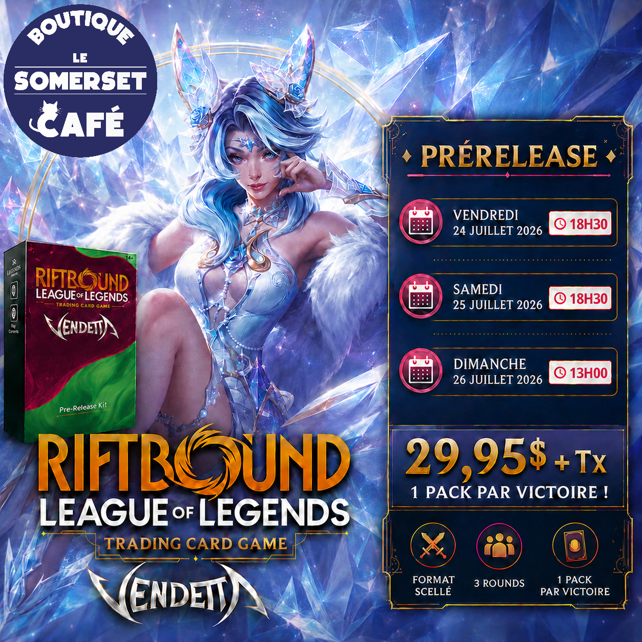 TOURNOI - RIFTBOUND LEAGUE OF LEGENDS - PRERIFT
